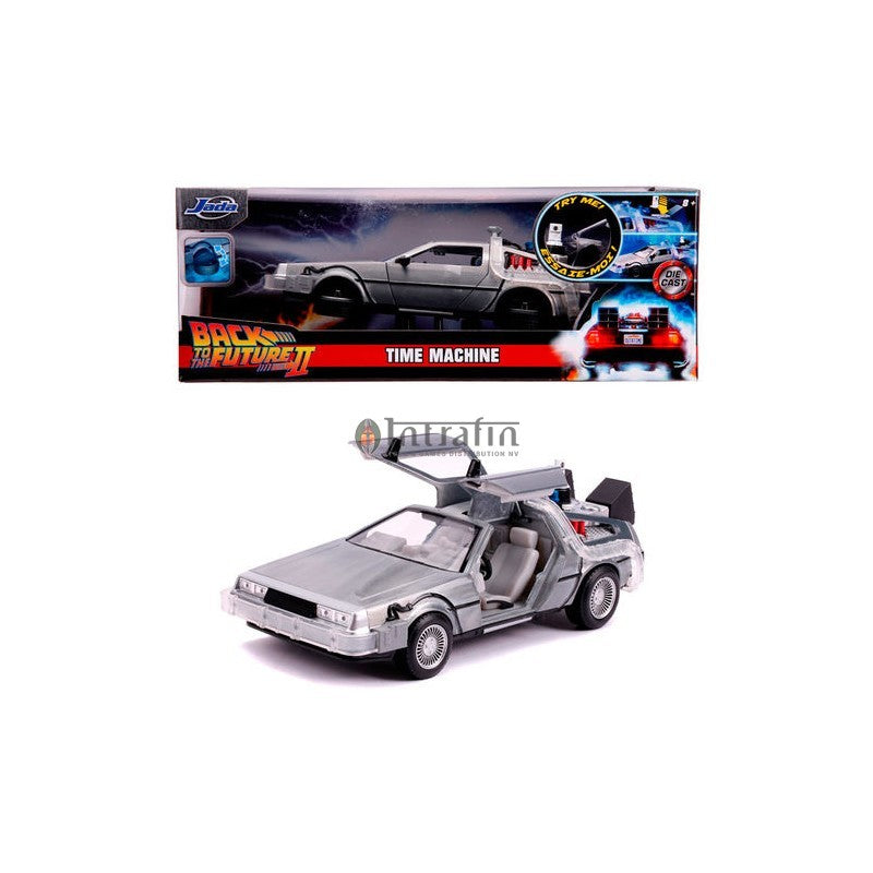 Time Machine Back to the Future 2 flipping wheels + Light - Scientific Curiosity
