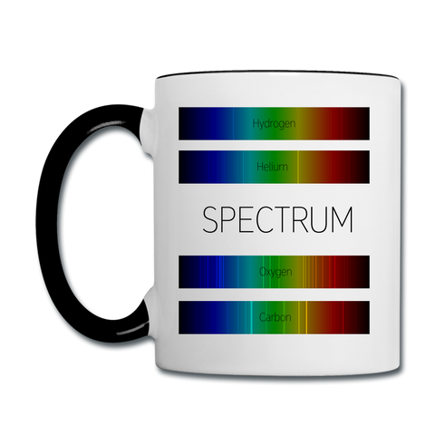 MUG SPECTRUM OF LIFE - blanc/noir